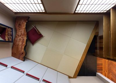 bird's eye view of Japanese style room renovation